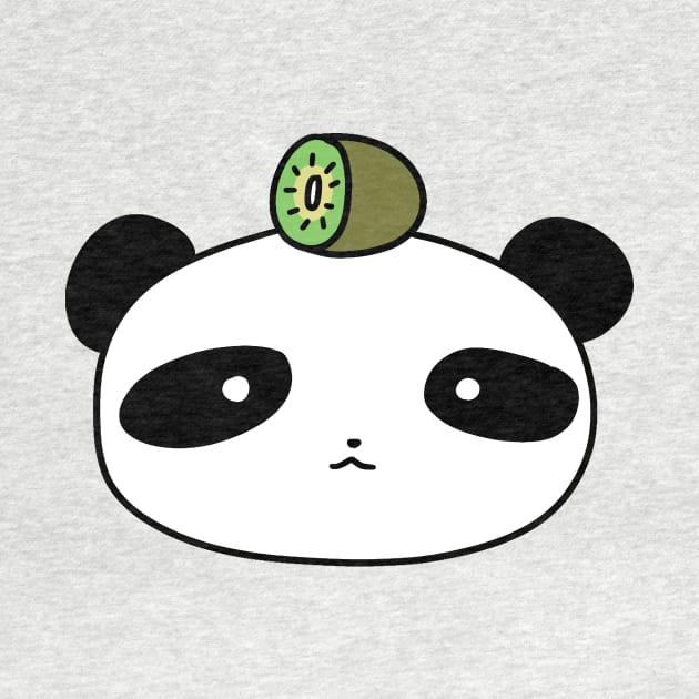 Kiwi Panda Face by saradaboru